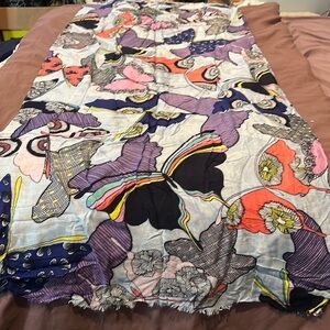Vera Bradley butterfly scarf